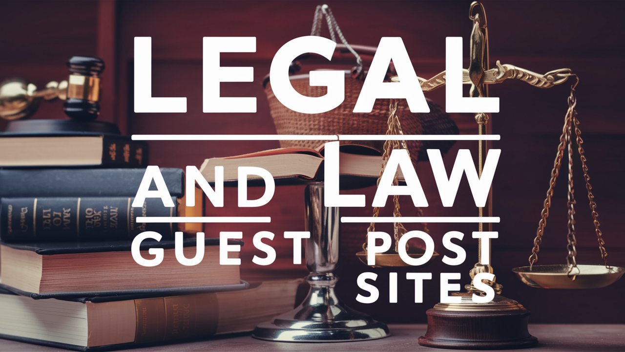 100+ Legal & Law Guest Blogs List – Weekly Updated 2024