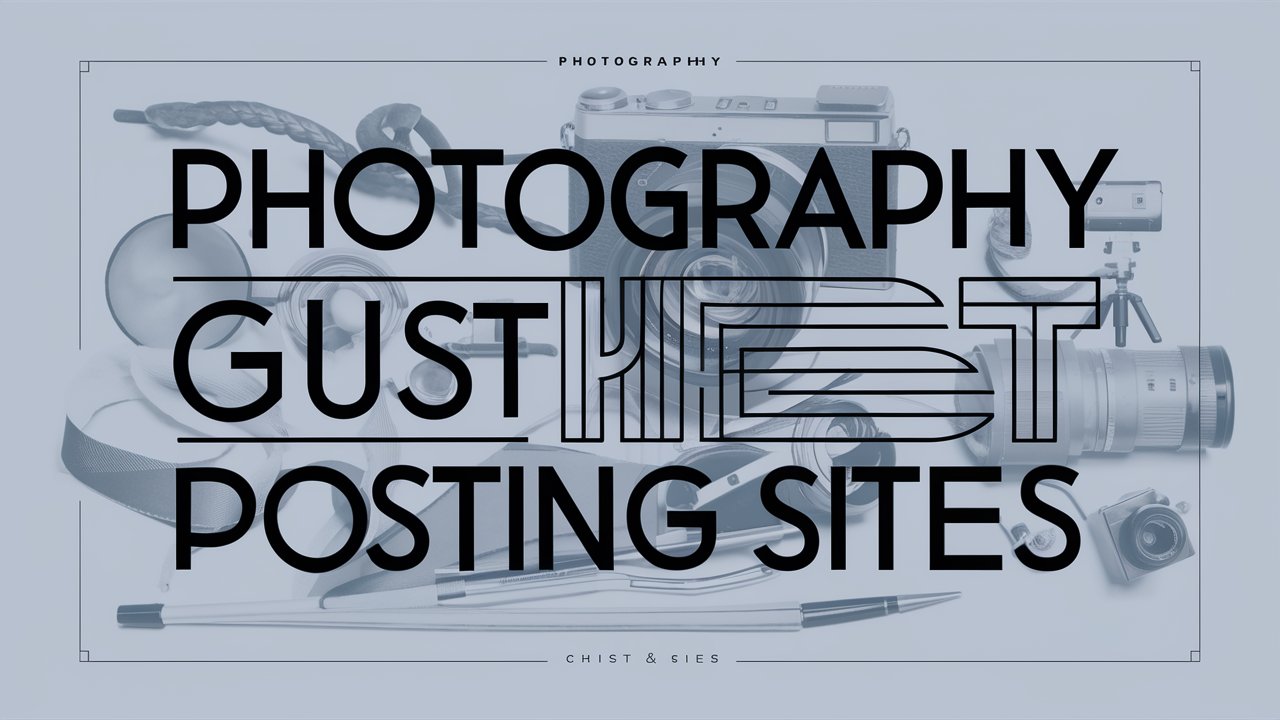 100+ Photography & Art Guest Blogging Sites – Weekly Upated